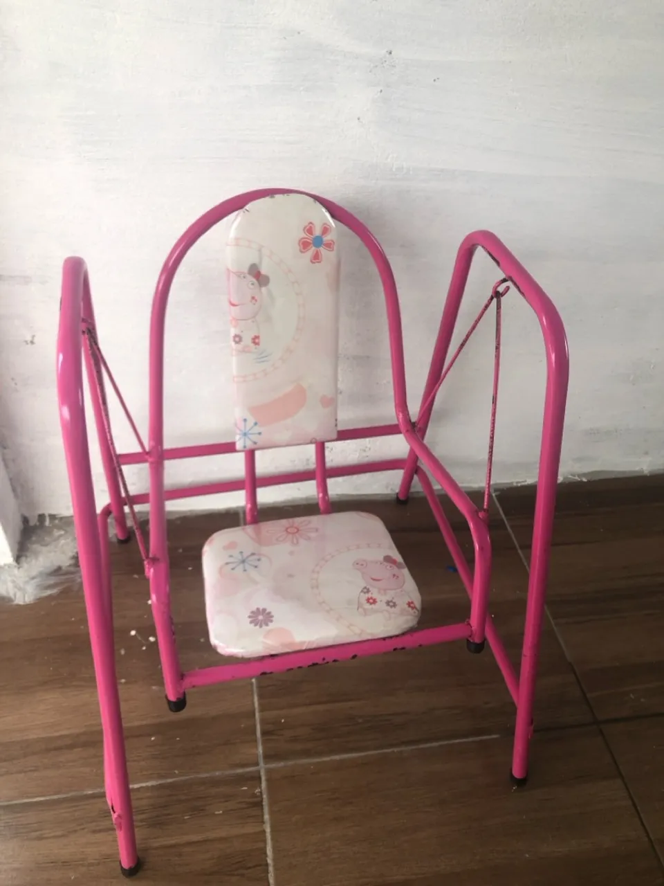 Cadeirinha Infantil Rosa da peppa