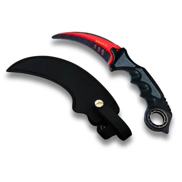 Karambit Knife CS:GO Autotronic Metal Skin Realistic Non-Functional 18 cm64728349569665121