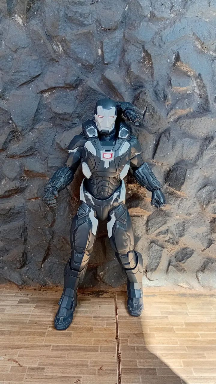 Boneco war machine maquina de combate da Mimo 50CM homem de ferro iron man  - Foto 2