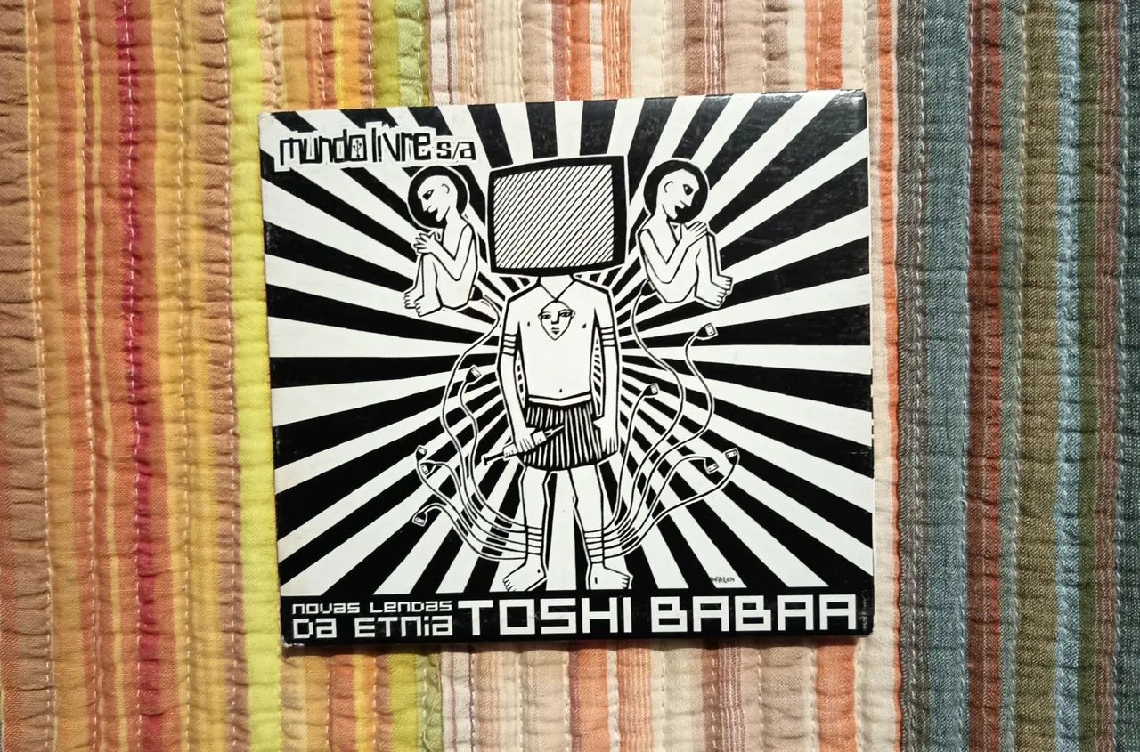 CD Mundo Livre S/A - Novas Lendas da Etnia Toshi Babaa - usado e raro