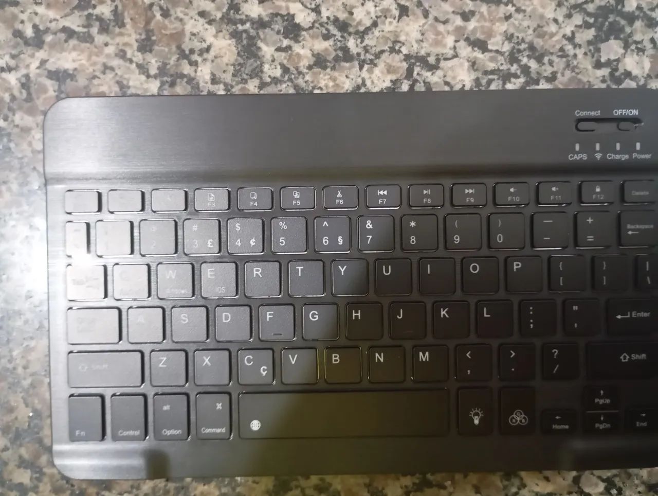 Teclado bluetooth magnético para tablet 