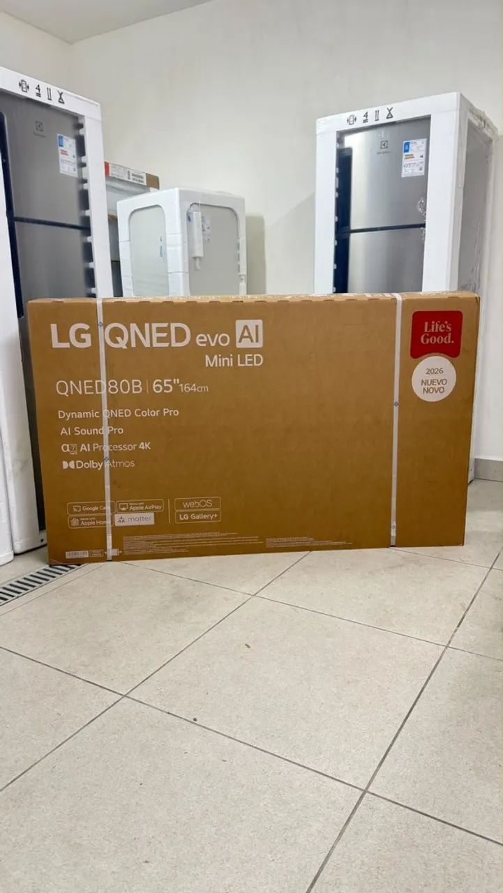 Smart TV LG QNED evo Mini LED AI 4K QNED80 65 polegadas 2026 - Foto 4