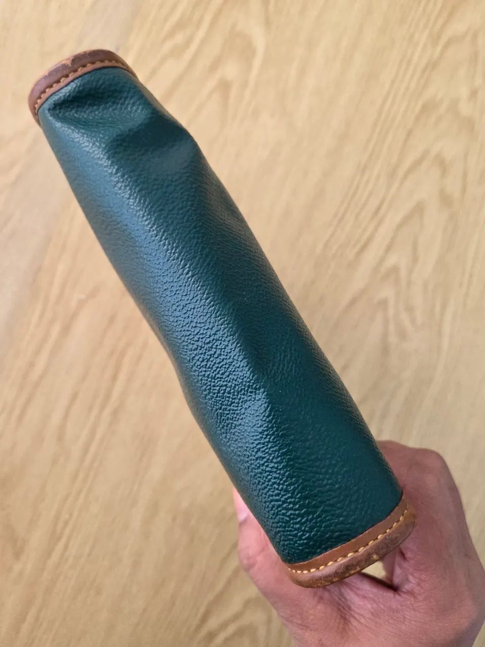 necessaire victor hugo vintage couro - Foto 5