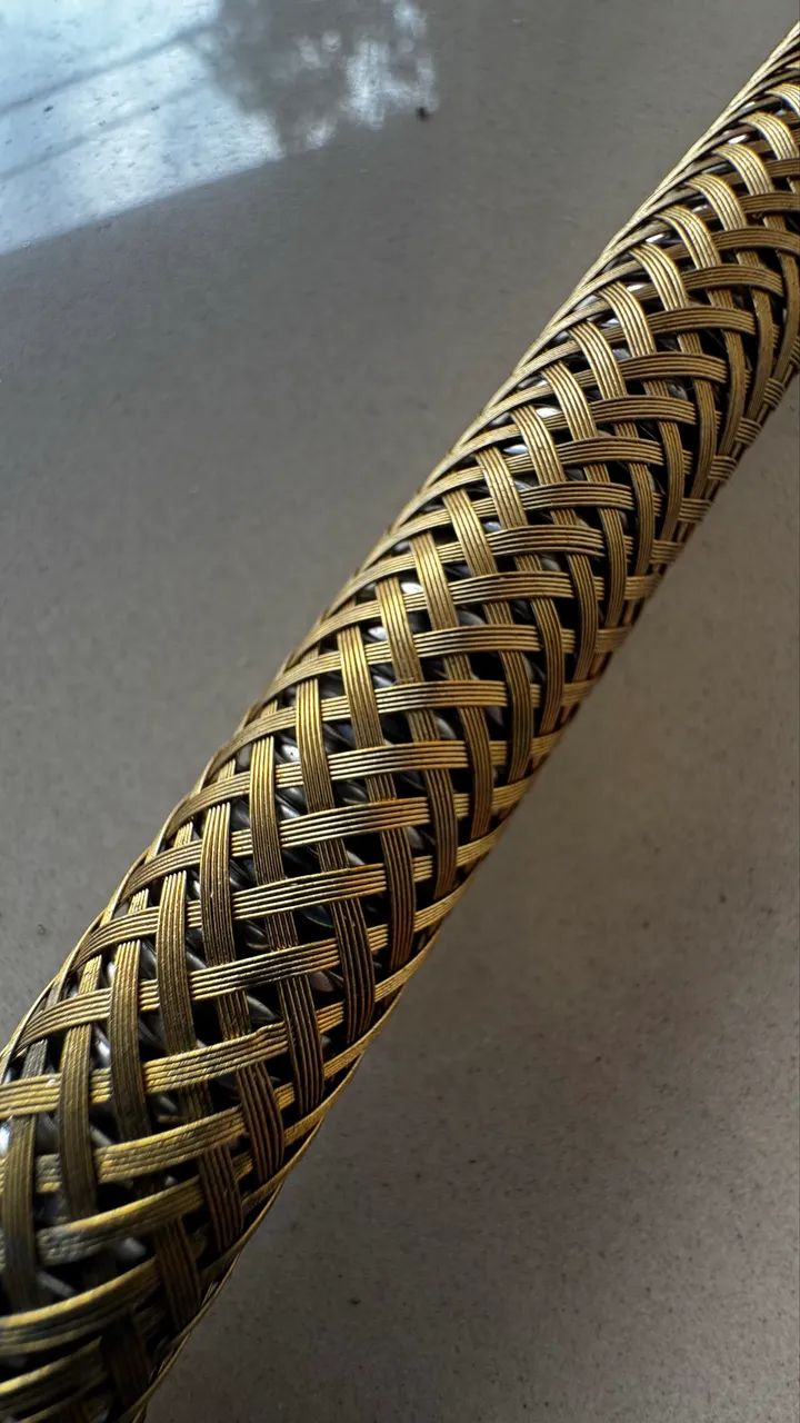 Flexível Dourado 1,50 Metro Novo - Foto 3