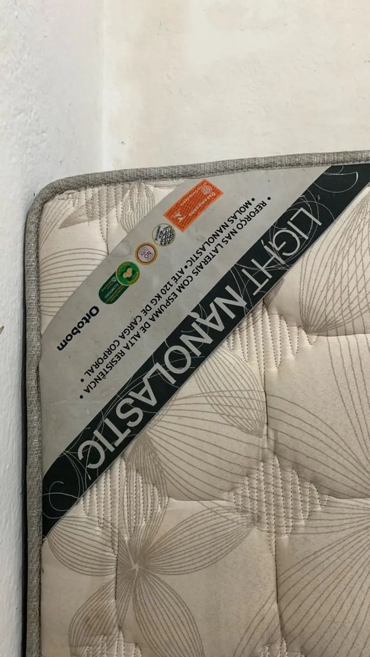 Cama box solteiro + colchão - Foto 2
