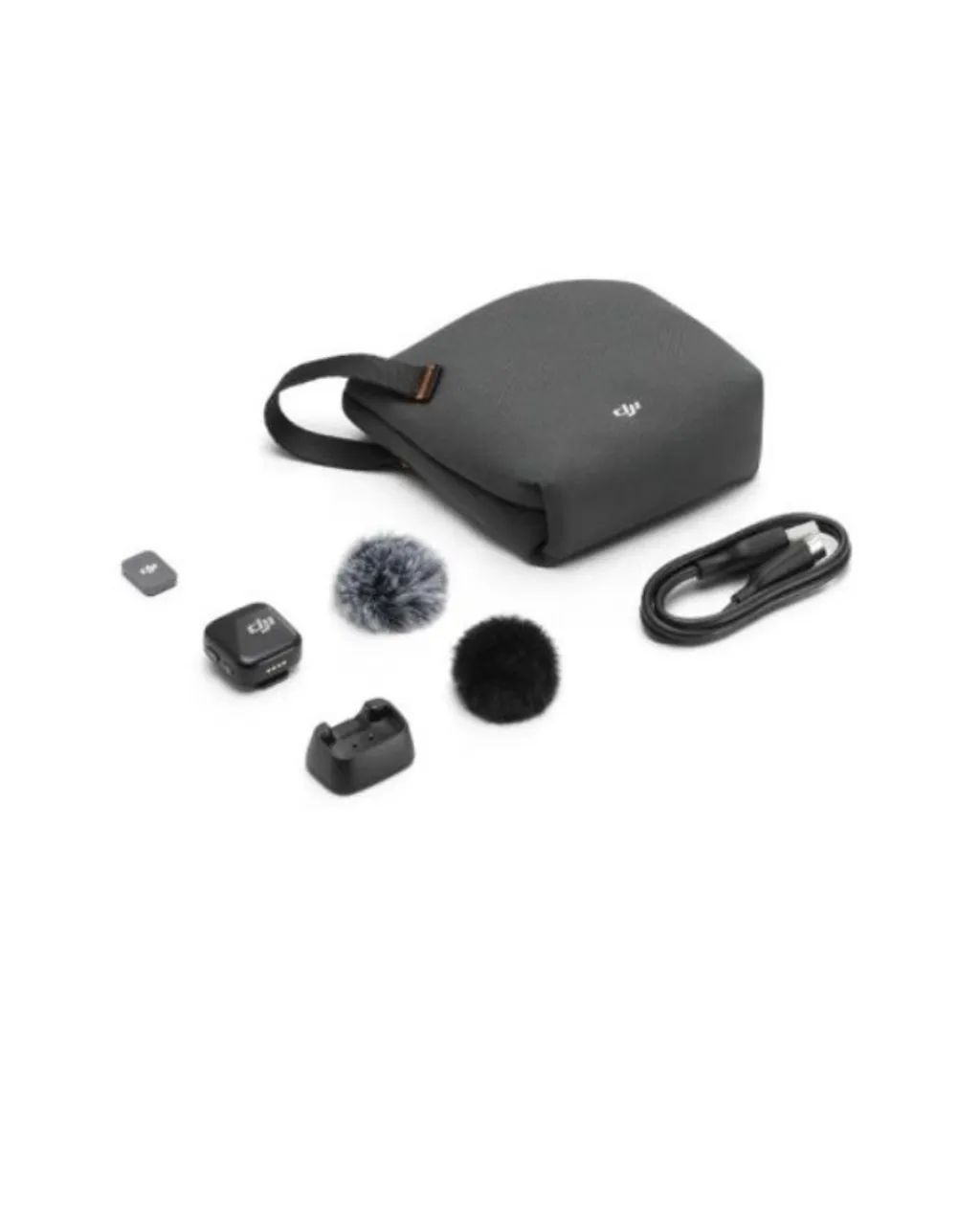 Microfone DJI Mic Mini (1 TX Microfone Preto) BR - DJI128