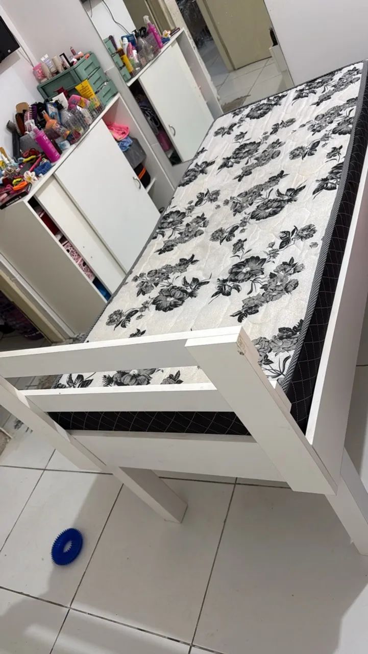 Cama + colchão de criança 