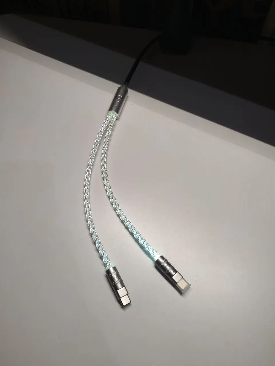 Cabo Duplo 8k para Teclado e Mouse  - Foto 3