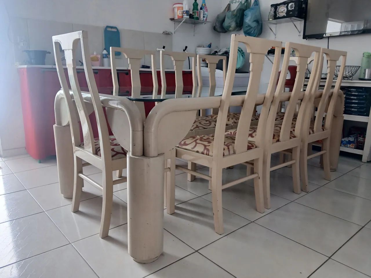 ?Mesa de Jantar Elegante - 8 Lugares - Foto 5
