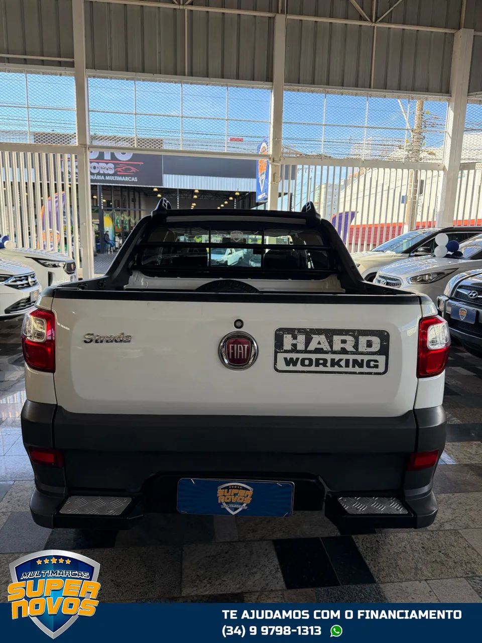 Fiat Strada Working Hard 1.4 Fire Flex 8V CD 2020 - Foto 4