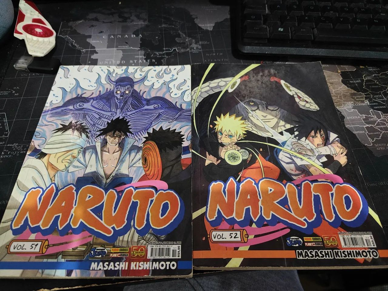 Manga Naruto Vol. 51 e 52