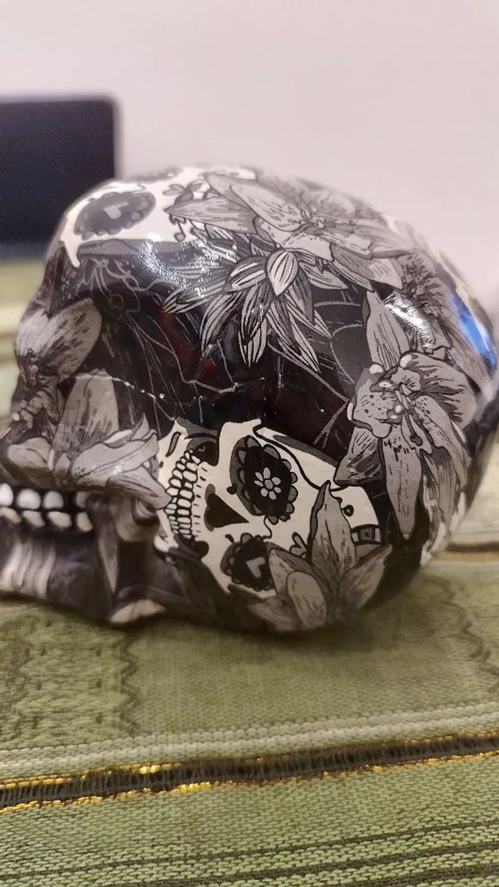 Caveira - Cabeça decoração  - Foto 3