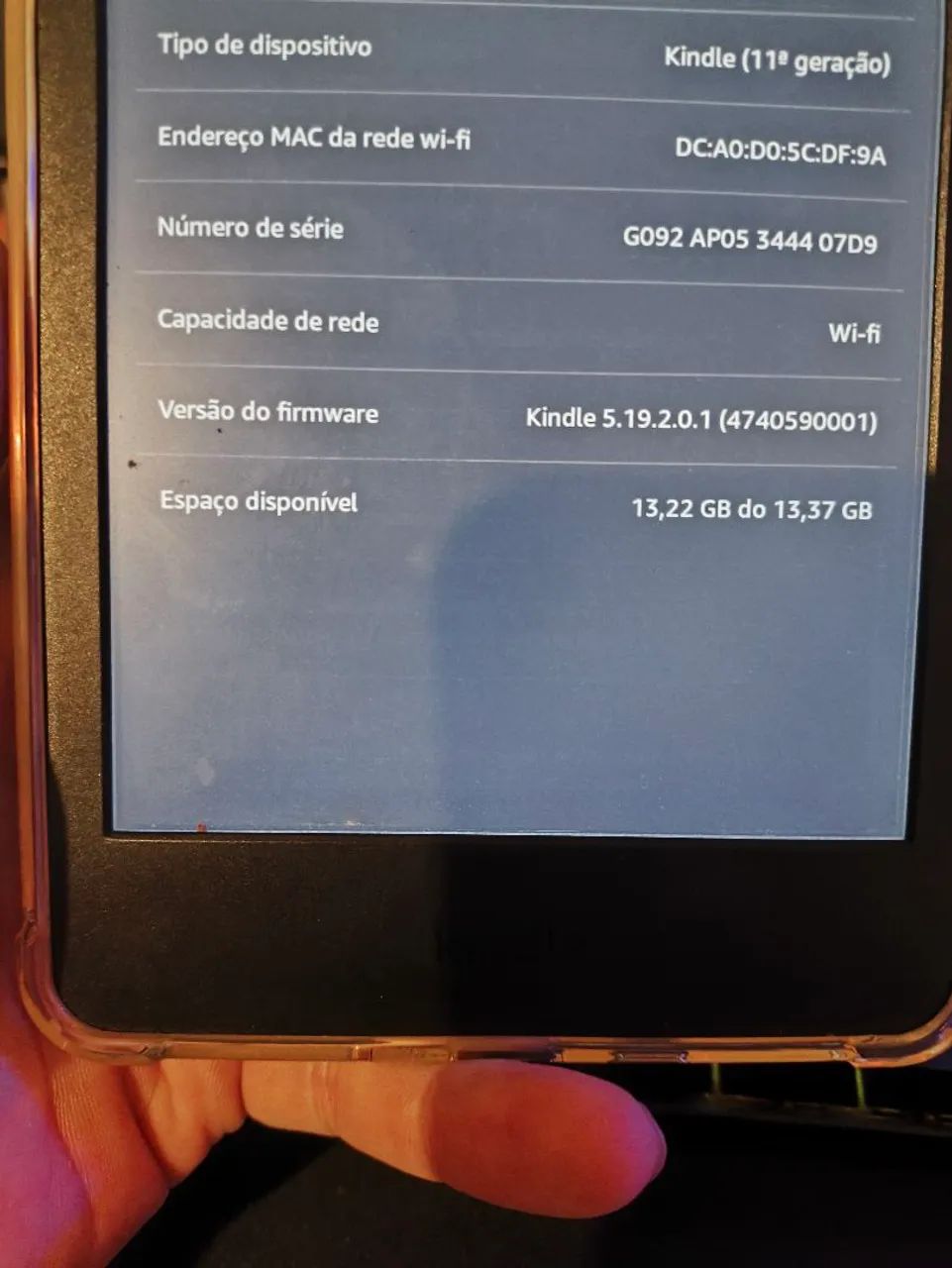 Kindle 11 geração (2022) - Foto 2