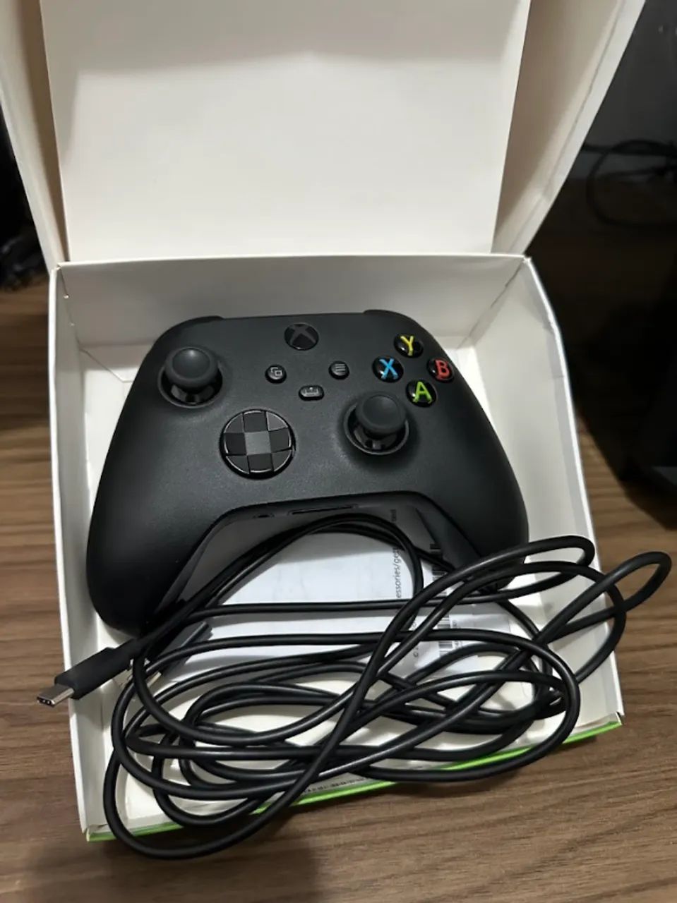 Controle Sem Fio Xbox + Cabo USB - Foto 2