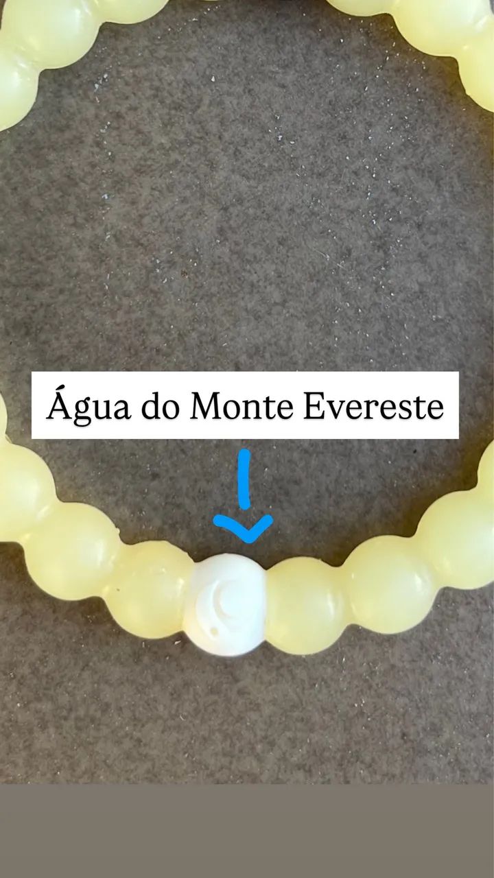 Pulseira Lokai brilha no escuro - Foto 2