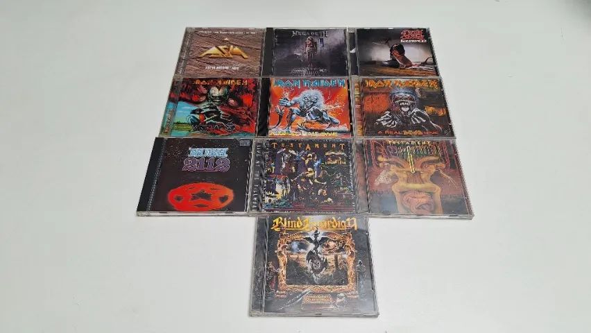 10 CDs de Heavy Metal