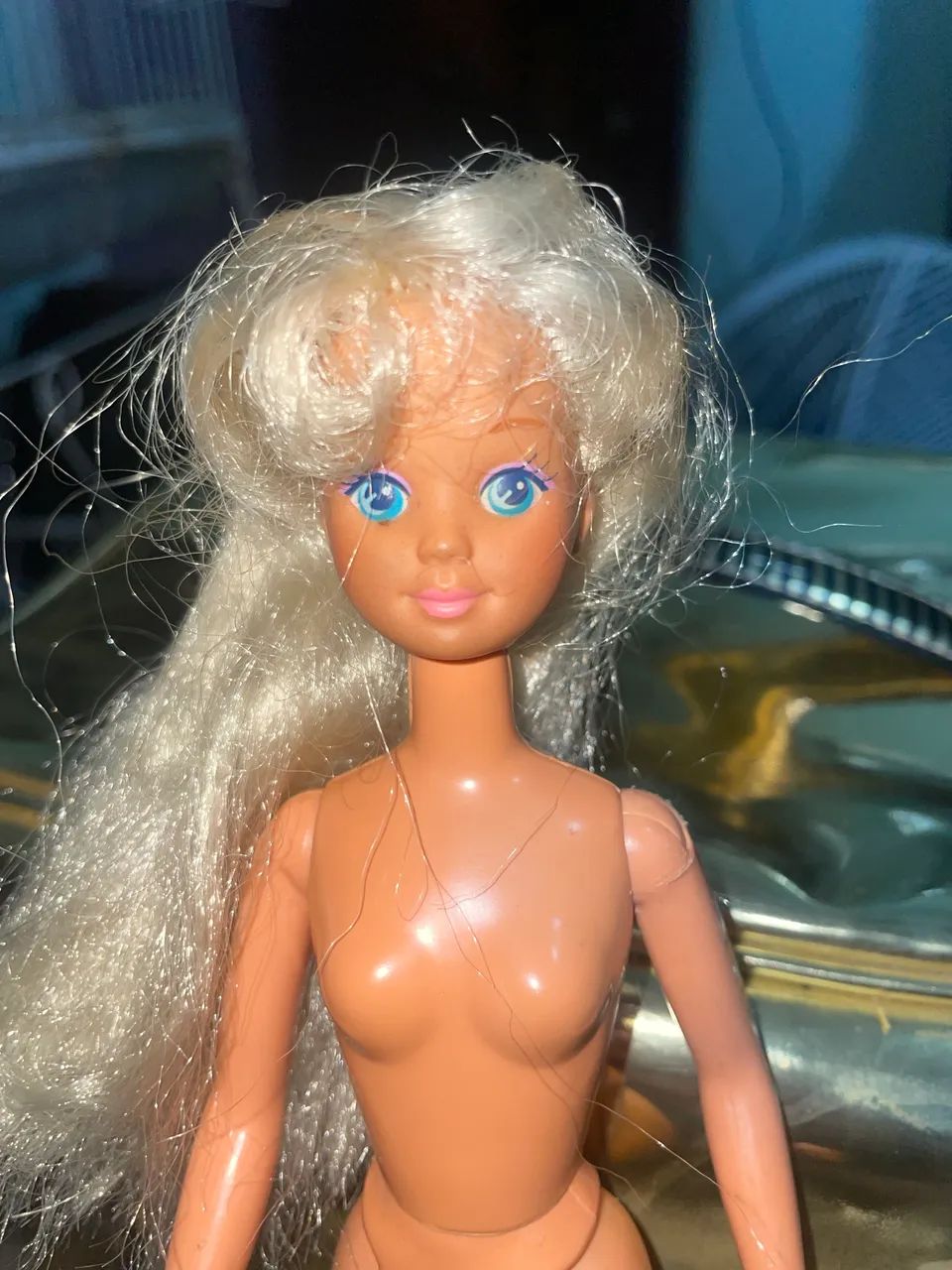 Boneca antiga skipper irmã da barbie leia sobre envios - Foto 2