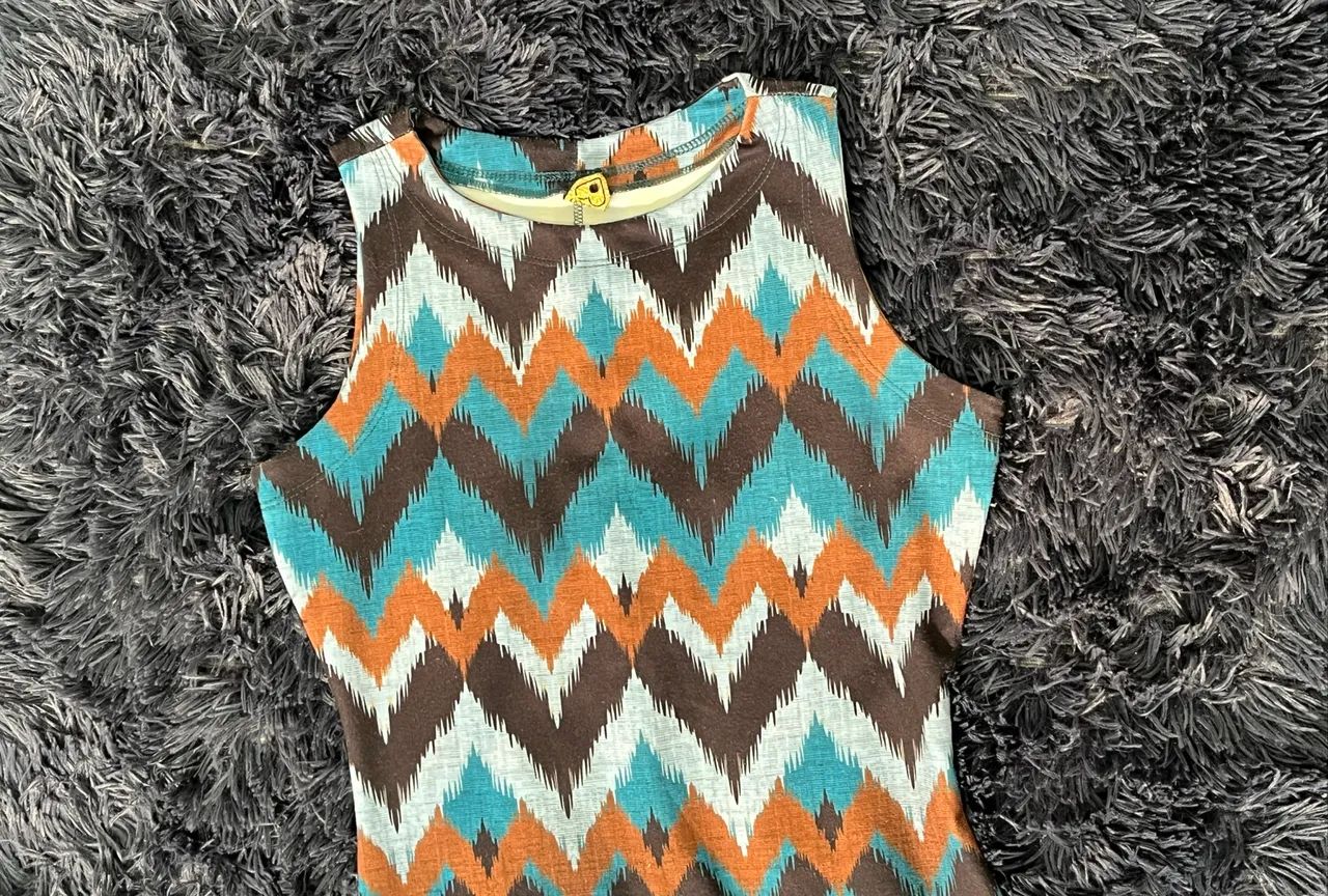 Vestido curto estampado  - Foto 3