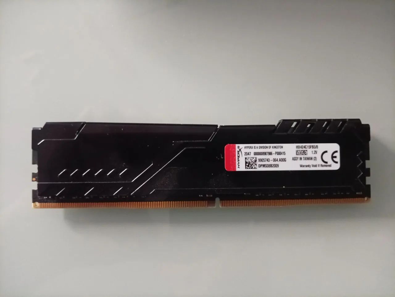 Memória RAM DDR4  8GB Fury Hyperx  - Foto 2