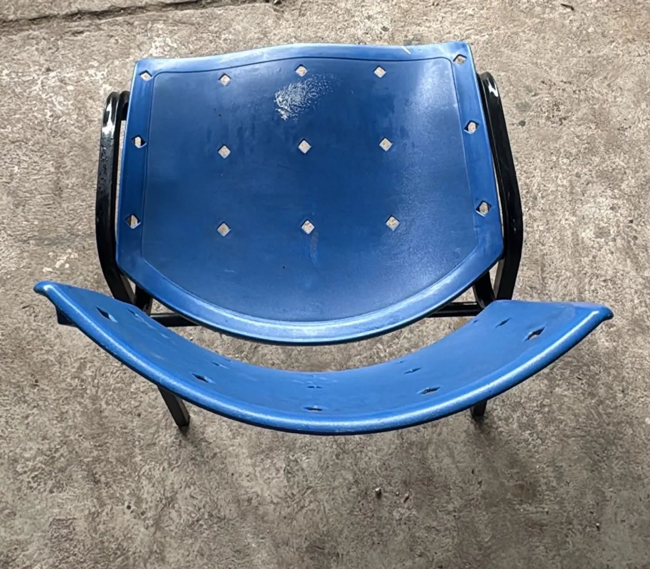 Cadeira iso azul - Foto 4