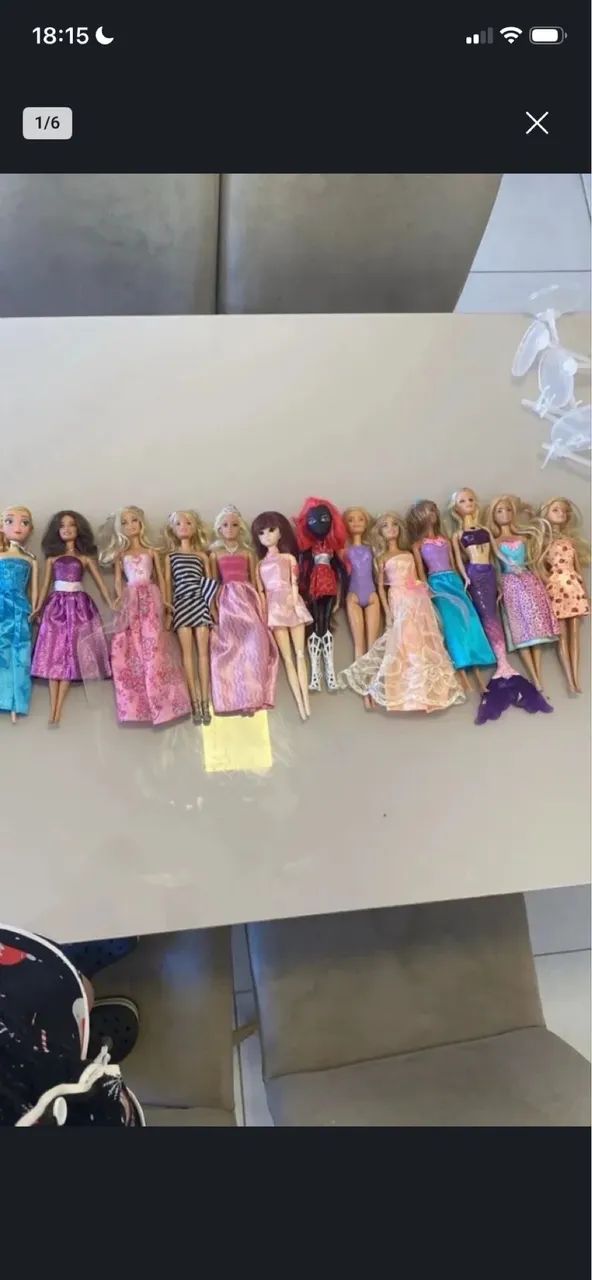 Lote bonecas Barbies originais 