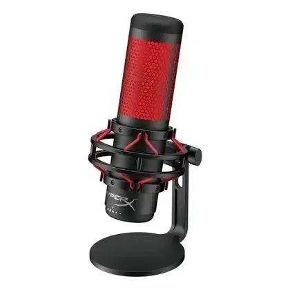 Microfone HyperX QuadCast USB RGB - Streaming e Podcast - Seminovo - Foto 5