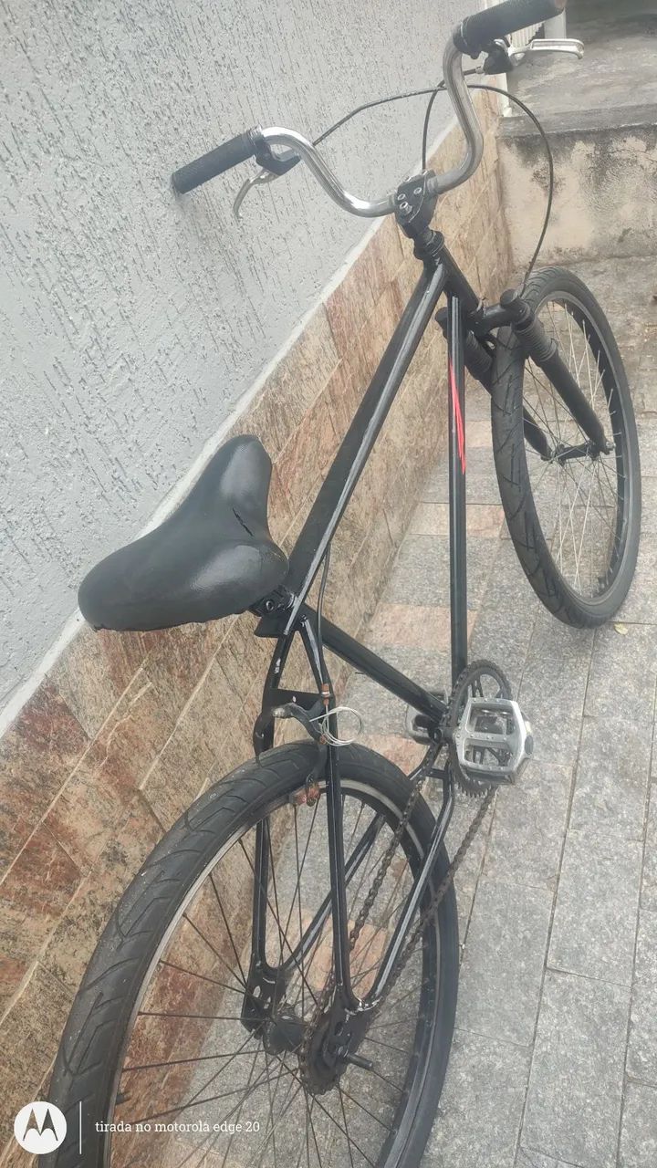 Bicicleta aro 26 cruiser com amortecedor