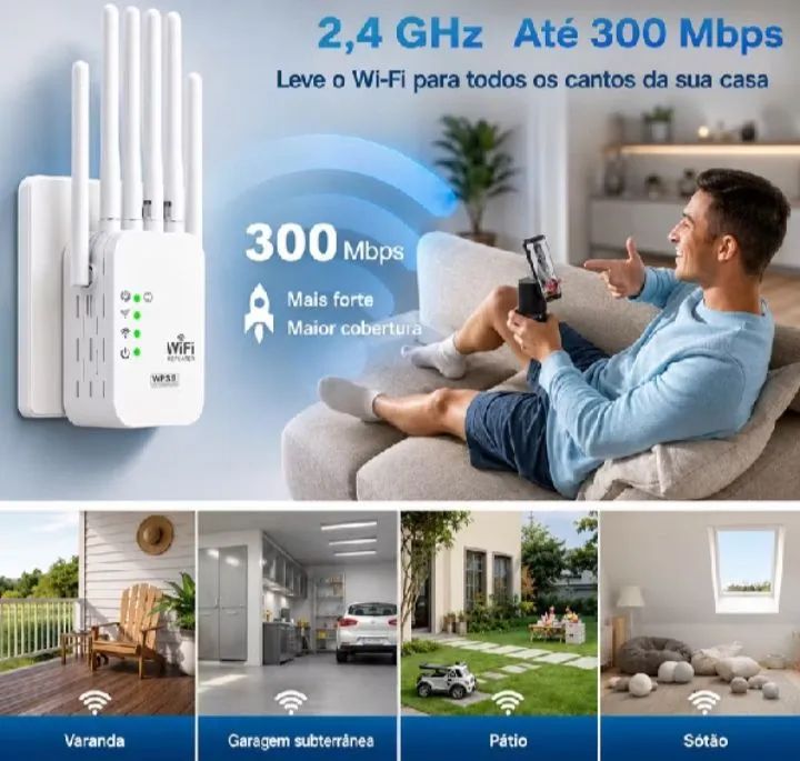 Repetidor de Wi-fi 1200 Mbps - Foto 2