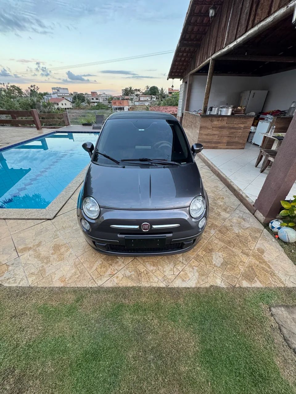 Fiat 500 500 Cabrio Dualogic Flex 1.4 8V 2014