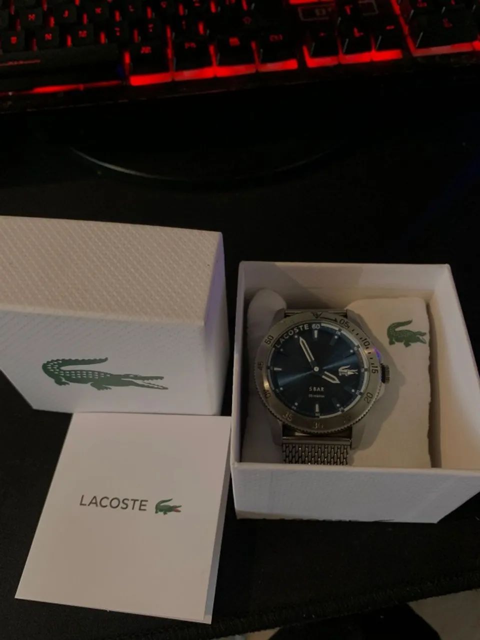 VENDO RELOGIO LACOSTE ORIGINAL BEM CONSERVADO