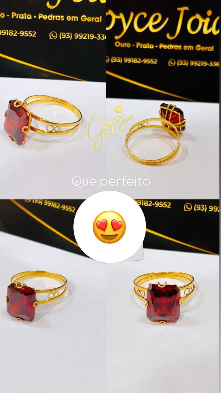 Anel de ouro 18k - Foto 2