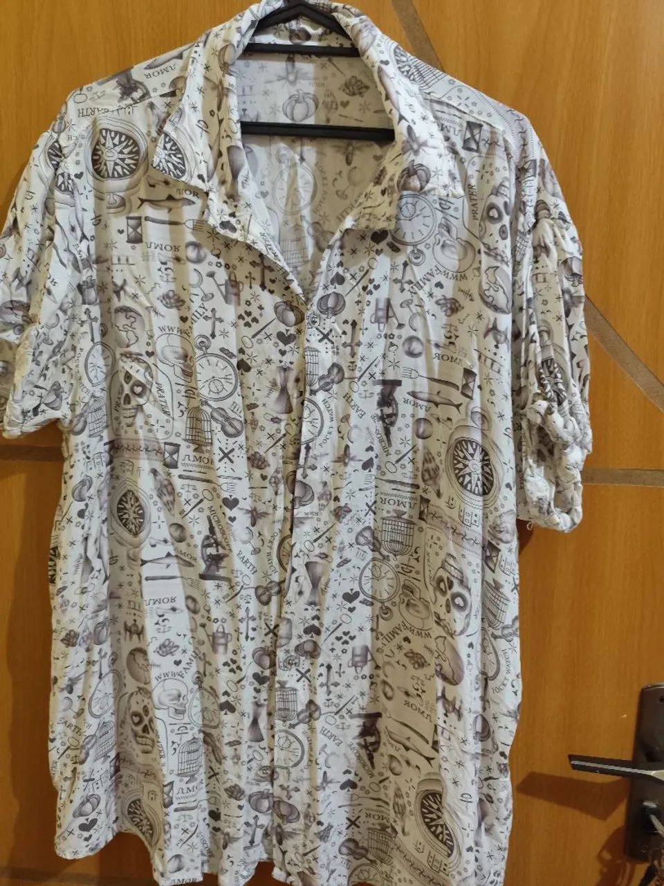 Camisa Botão Estampa