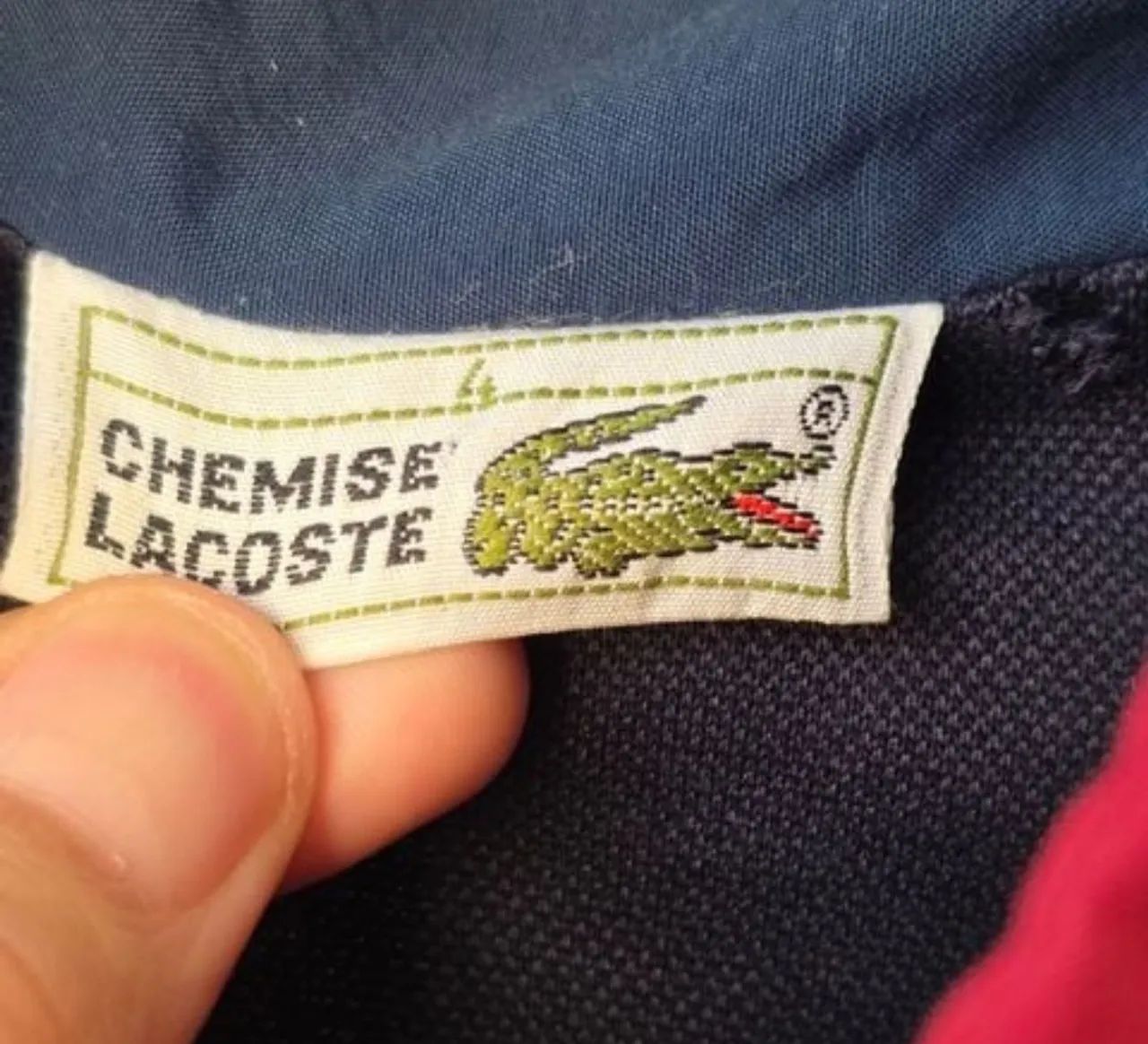 Corta vento lacoste chemise vintage  - Foto 4