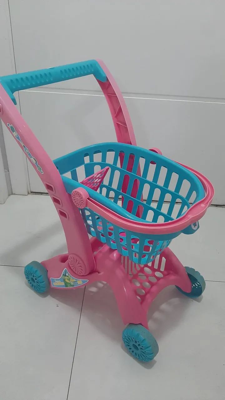 Carrinho de Compras Infantil Brinquedo