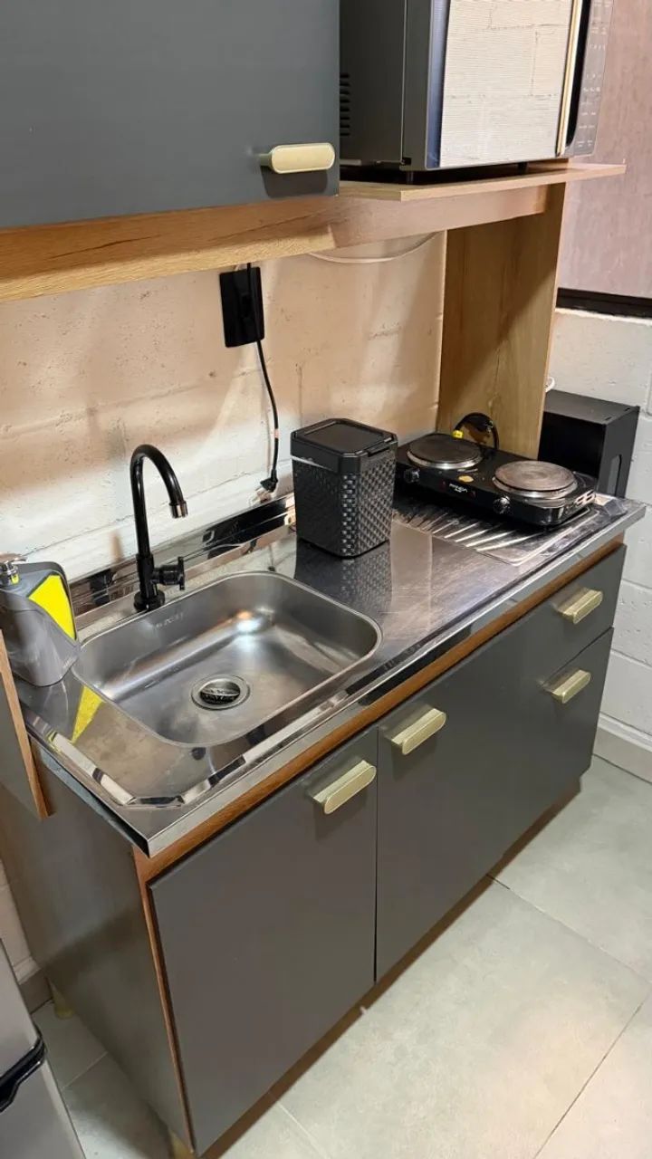 Cozinha Modulada + Pia COMPLETA - 6 Meses de Uso - Foto 2