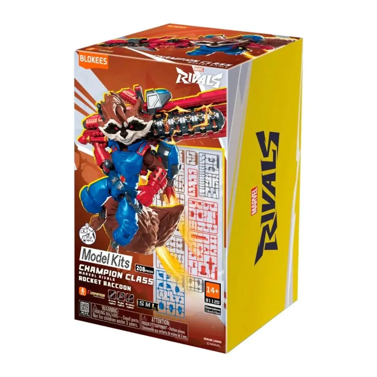Action Figure MARVEL RIVALS ROCKET RACCOON - Hobbies e coleções
