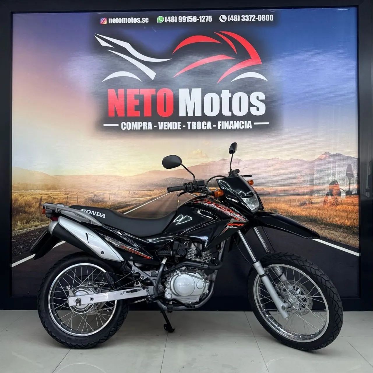 Motos Honda NXR 2010 em Florianópolis e região, SC