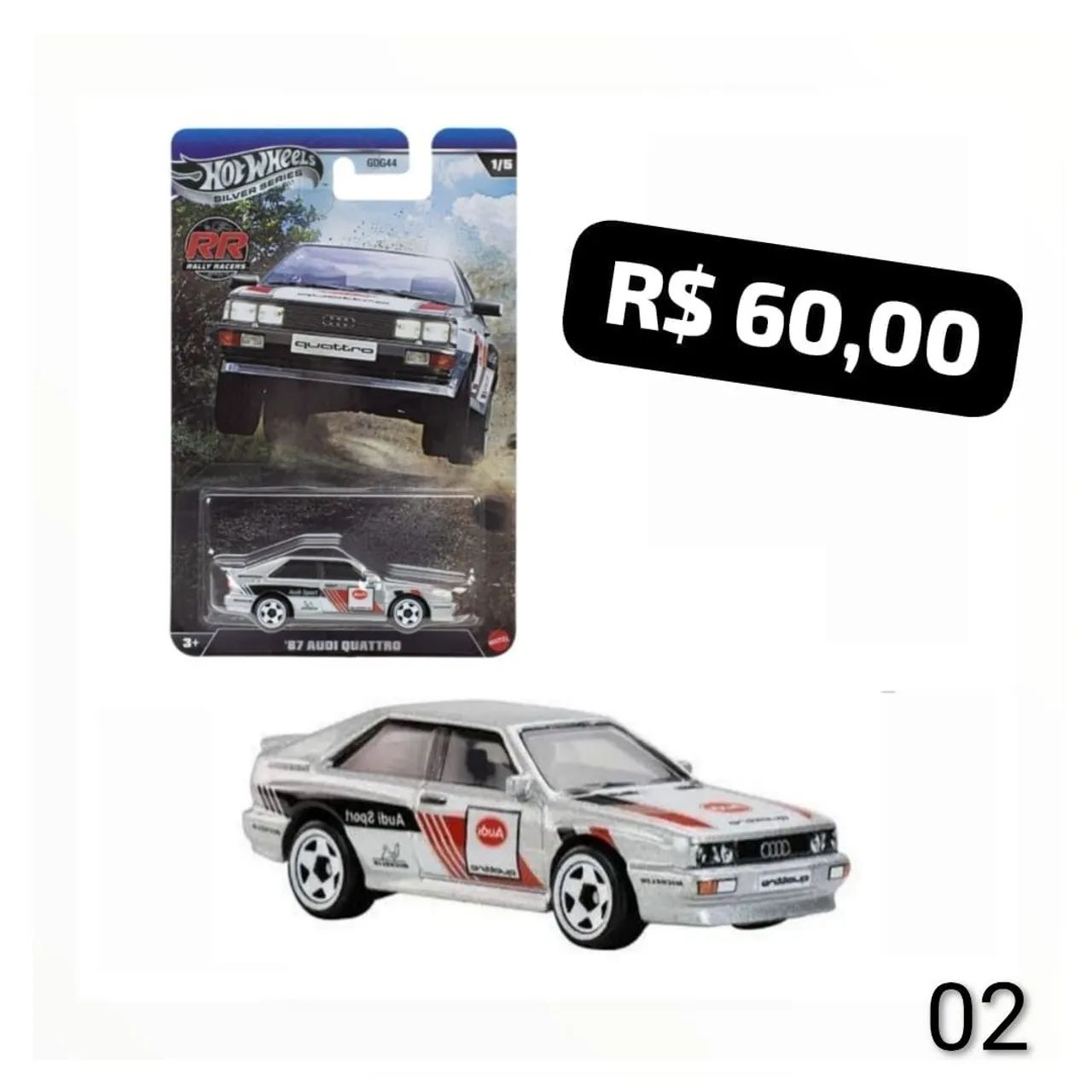 Hotwheels Audi 87 Quattro