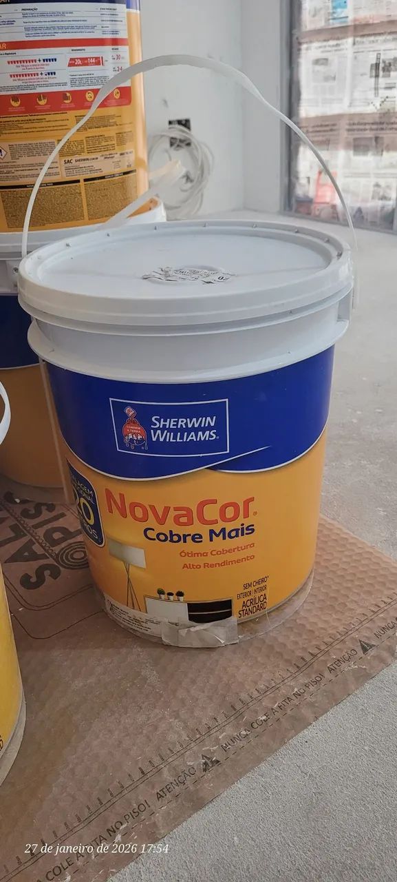 Tinta látex branco  nova cor - Foto 2