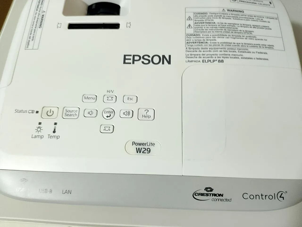 Projetor Epson 1130 horas de uso  - Foto 4