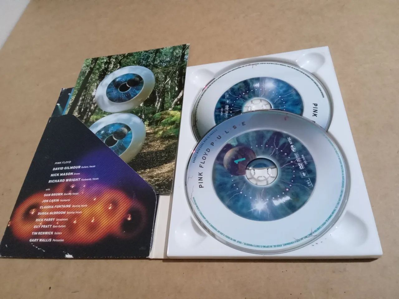 Dvd duplo pink floyd pulse
