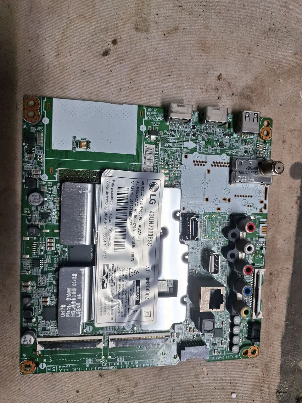 placa principal lg 43un7300psc