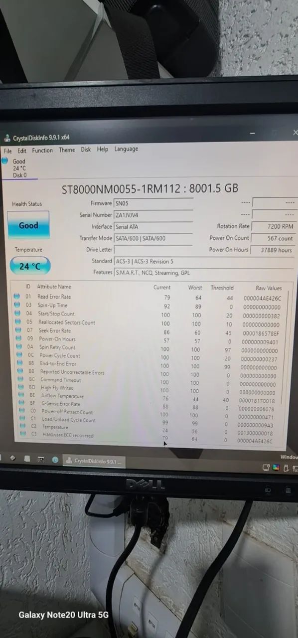 2 UNIDADES HD SATA SEAGATE MODELO EXOS 8TB - Foto 3