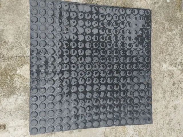 piso de borracha