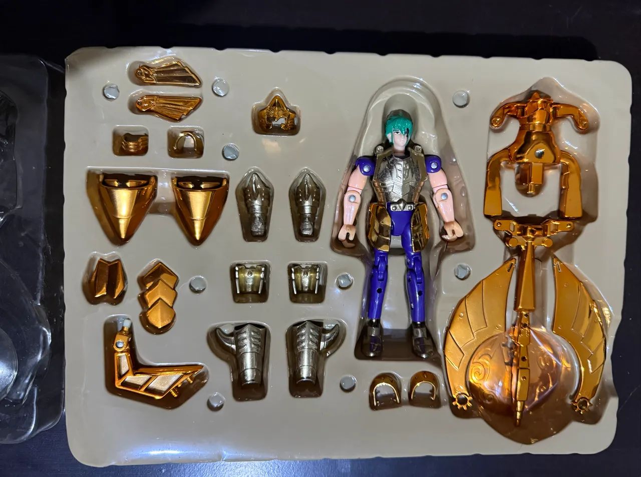 Cavaleiros zodíaco Isaak Kraken vintage diecast bandai - Hobbies e