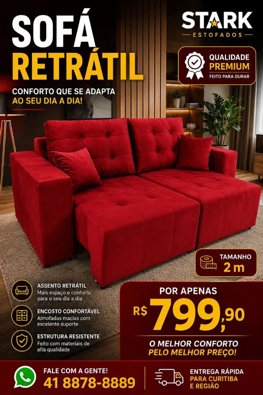 Sofá retrátil  - Foto 3
