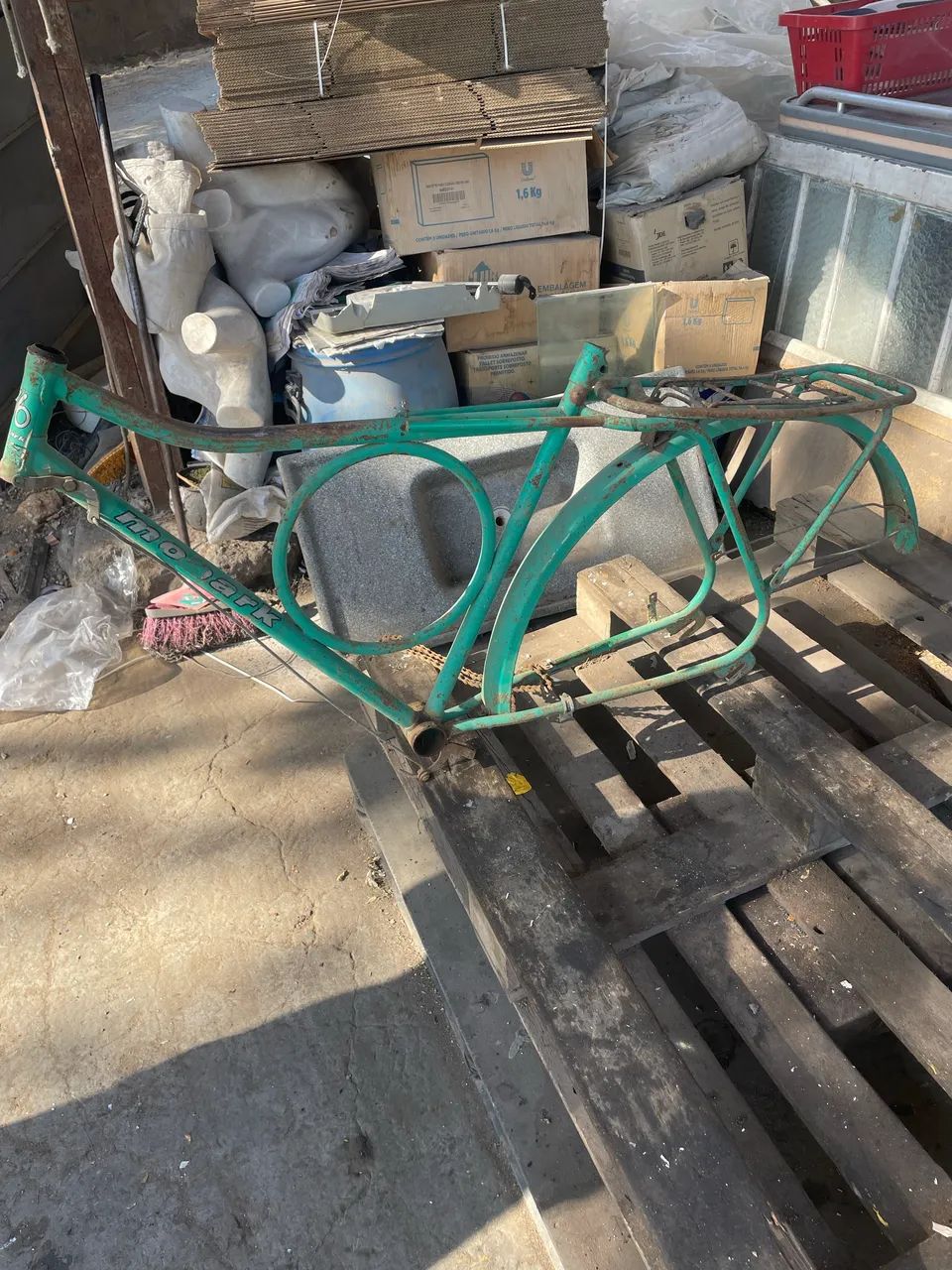Quadro de bicicleta monark original - Foto 2
