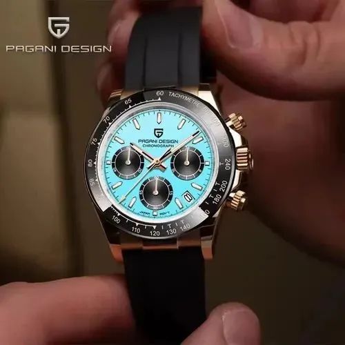 Relógio Pagani Design Crono - Ice Blue Daytona 