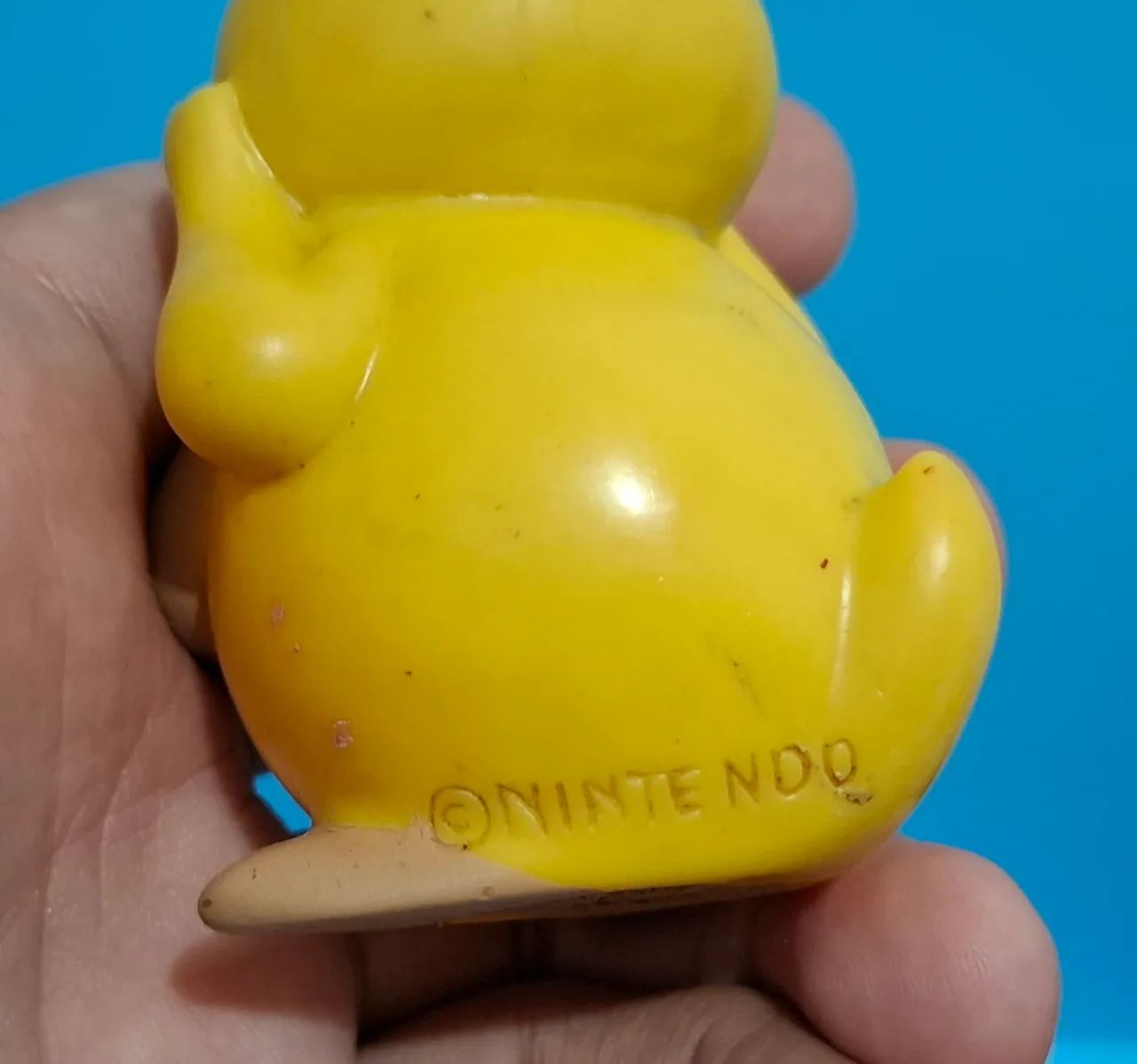 Pokemon Psyduck Miniatura Vintage Original Estrela - Foto 3