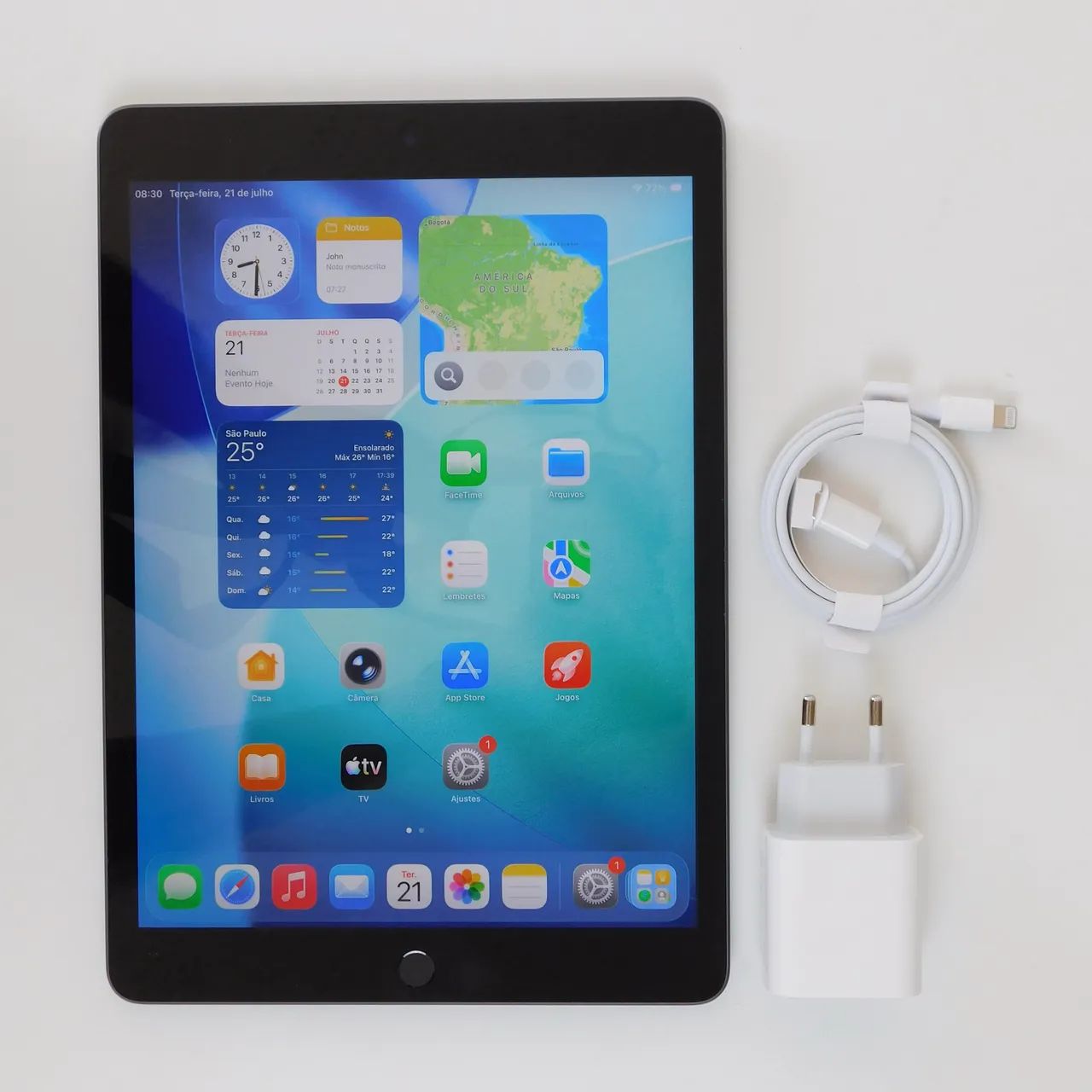 iPad 9 Geração Cinza Espacial 64 Gb 10.2 polegadas - Tablets e E